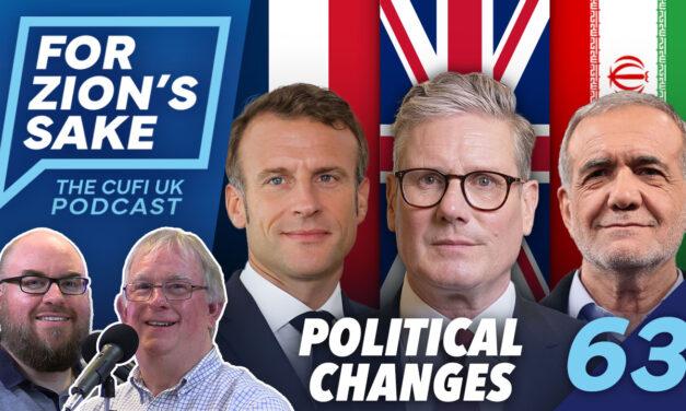 EP63 For Zion’s Sake Podcast – Political Changes and Rising Antisemitism in Europe