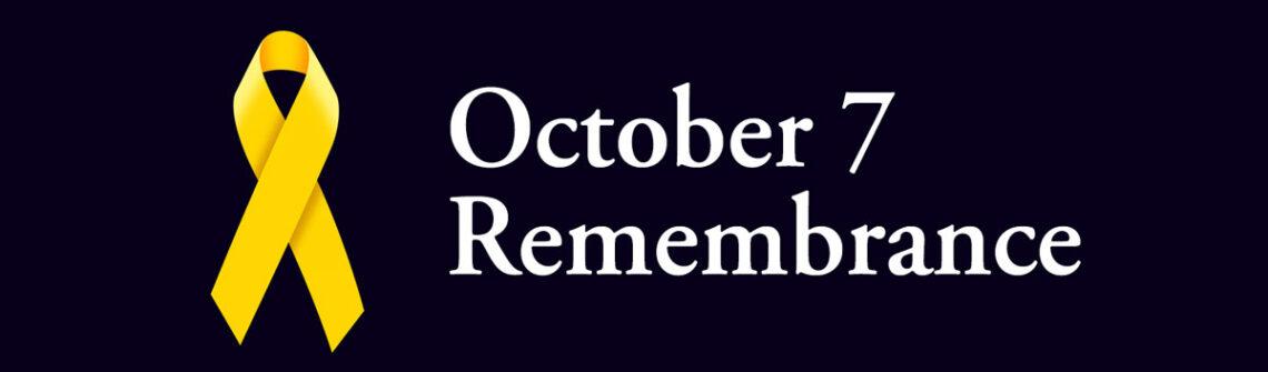 Remember October 7th with CUFI | Christians United for Israel