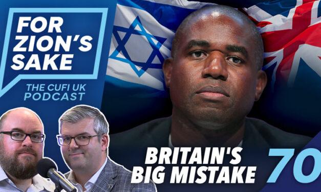 EP70 For Zion’s Sake Podcast – Why the UK is WRONG to Ban Arms to Israel