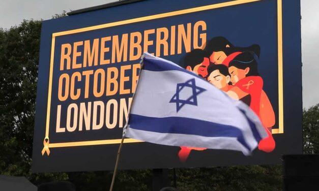 Watch: 30,000 stand with Israel in Hyde Park, London