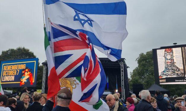 Christians stand shoulder-to-shoulder with British Jews at October 7 anniversary