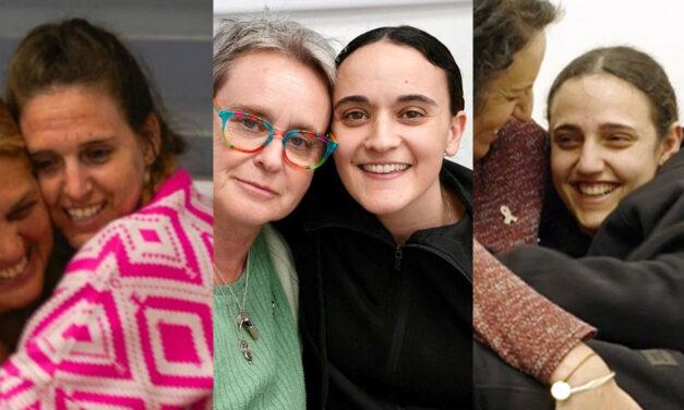 Three daughters of Zion returned home