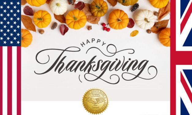 As Brits, we are thankful that God has blessed America and made it a faithful friend of Israel