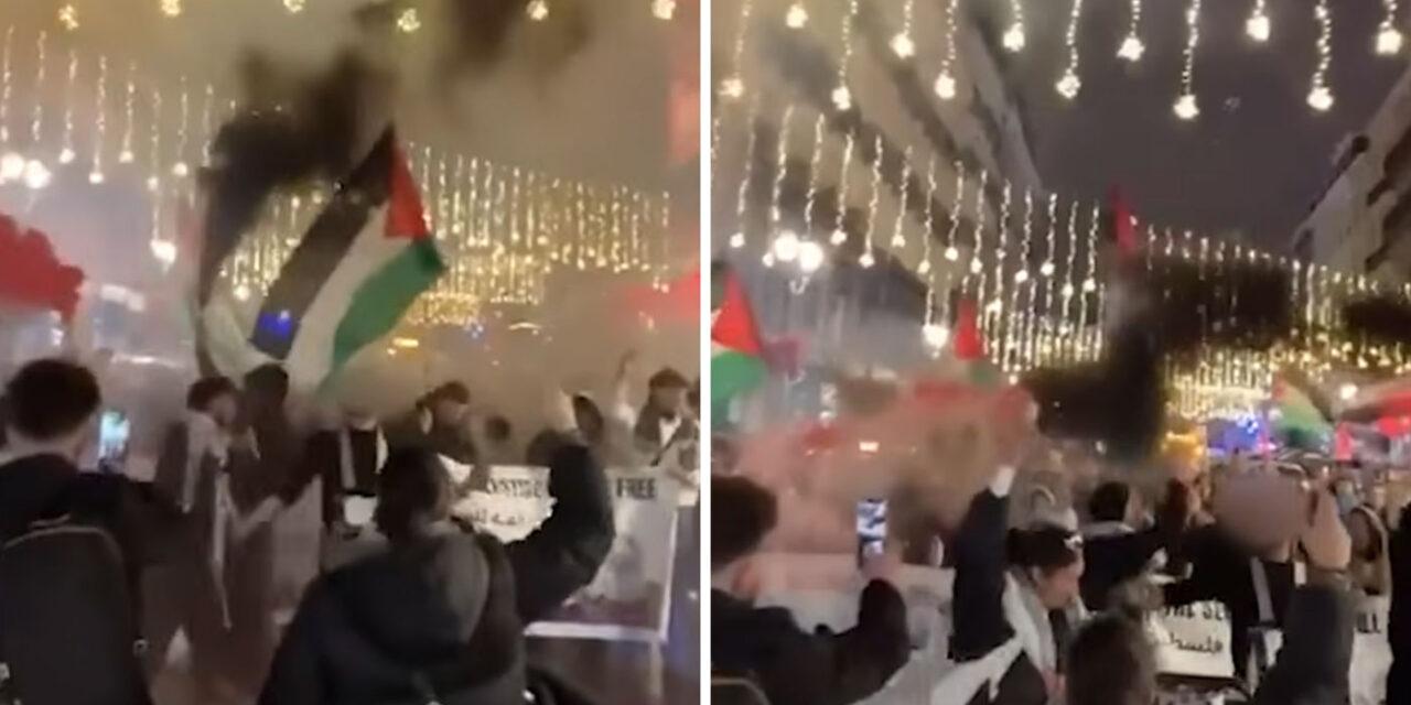 Palestinian activists target Christmas market, baby Jesus statue “beheaded”