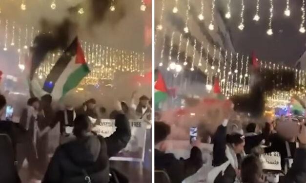 Palestinian activists target Christmas market, baby Jesus statue “beheaded”