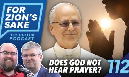 EP112 For Zion’s Sake Podcast – Reaction to Iran Ceasefire & Is the Pope Wrong About Prayer and War?