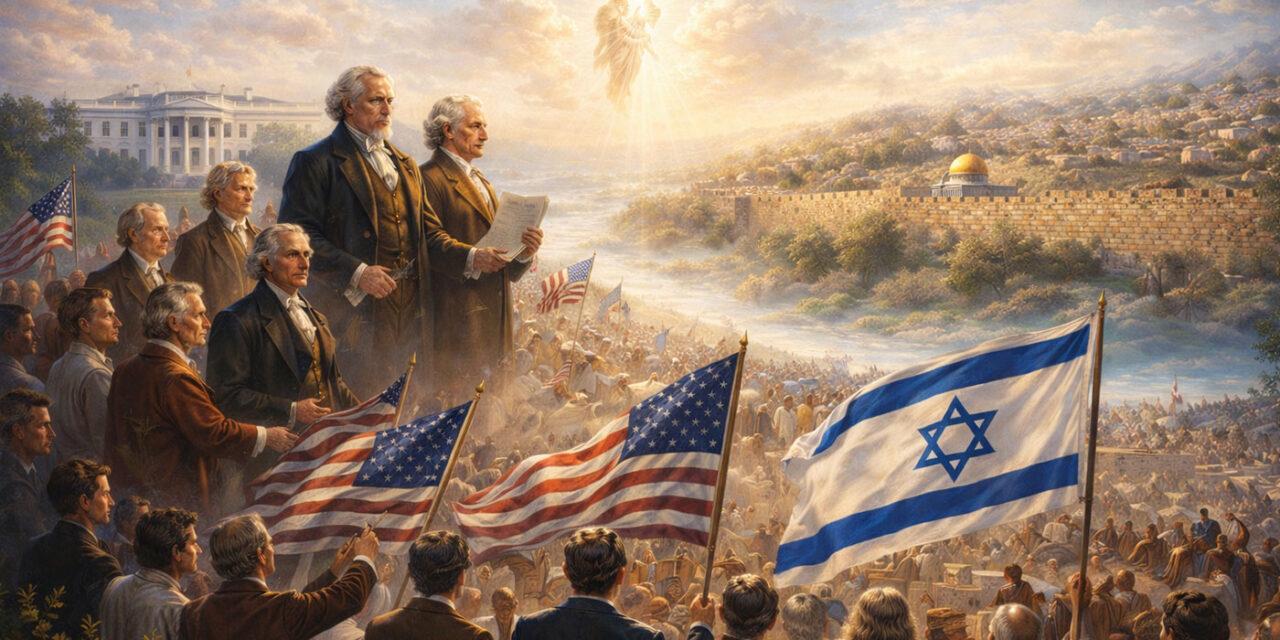 America owes its existence to the land of Israel